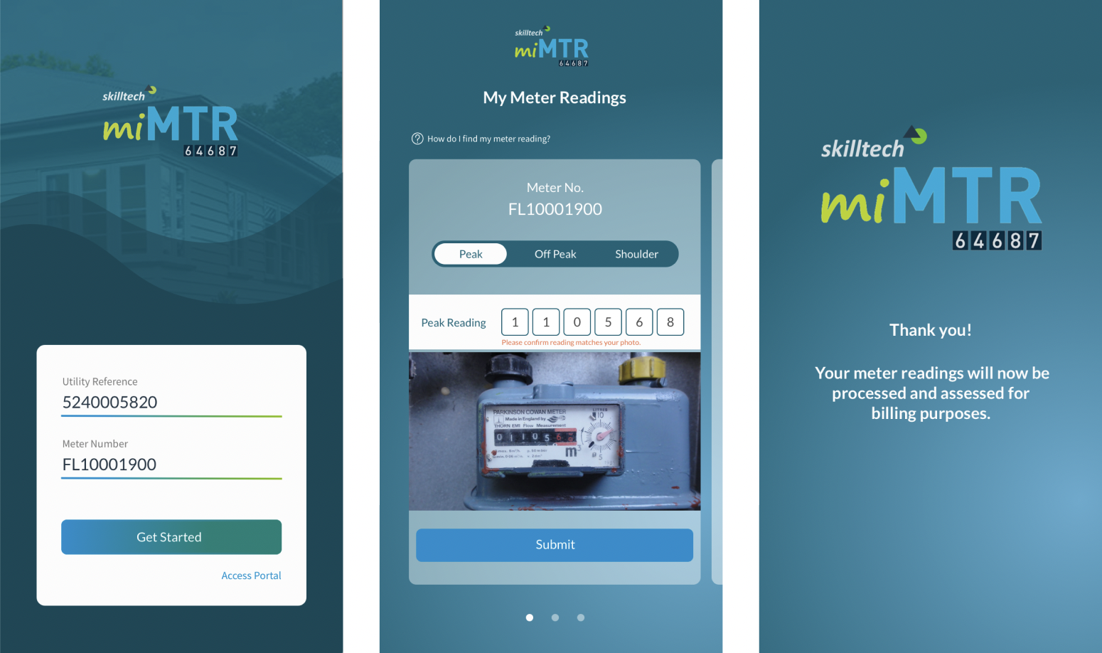 Mimtr Consumer App Screenshot